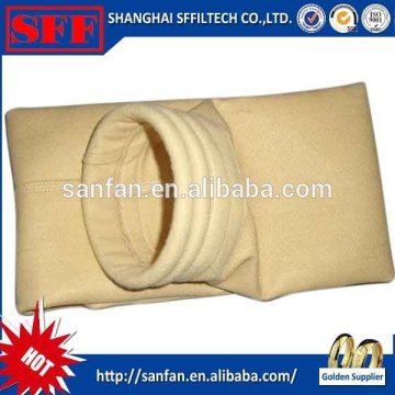 igh efficiency of dust removing needle felt PPS filter bag
