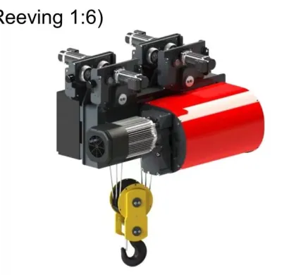 European Electric Chain Hoist Cranes for Workshops and Manufacturing Plants