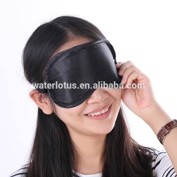 high quality black sleep eye mask with ear plug