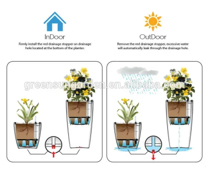 Home decoration plastic plant nursery pot,flower plant nursery,indoor plant nursery