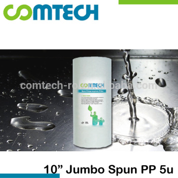 10'' Big Blue Jumbo Spun PP 5 Micron Pre-Filter Water Filter Cartridge