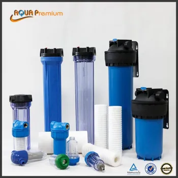 plastic Refillable Water Filter Cartridge Housing