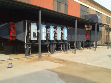 Stainless Steel Industry Air Filtering Unit with ESP for Grease Purification