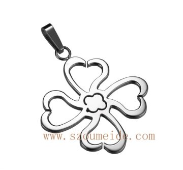 OEM/ODM Metal Factory Flower Titanium Pendants for Women
