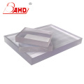4 * 8 ခြေလျင်ခရိုင် Transparent Polycarbonated Polycarbonate PC ပလပ်စတစ်စာရွက်