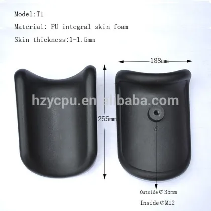 PU integral skin foam black Knee Crutches,Lithotomy Crutches