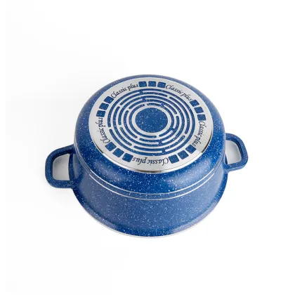 Custom Logo NonStick Granite 6-Piece Cooking Pot Set for Chinese Cuisine