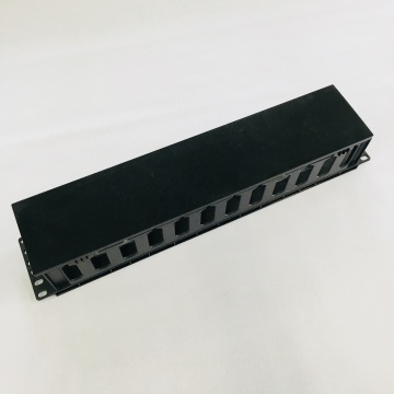 Gestion des câbles en plastique de 19 pouces 2U pour un rack de serveur standard