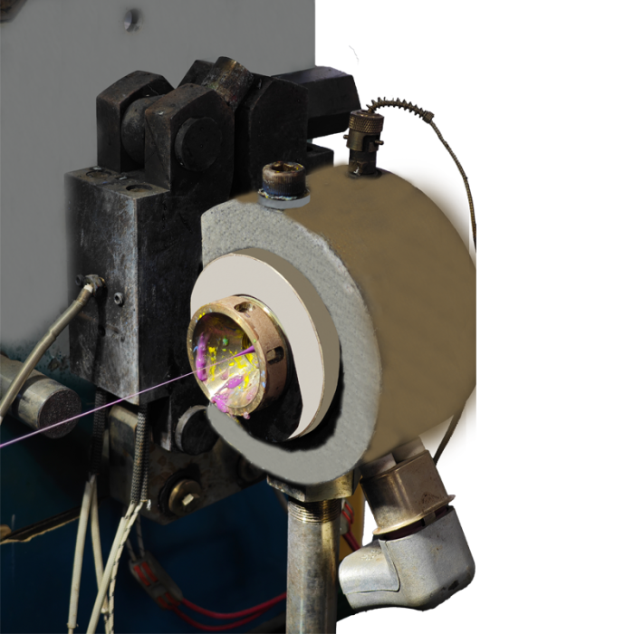 Linha de extrusão de arame de 25 teflon precisão de pequeno diâmetro