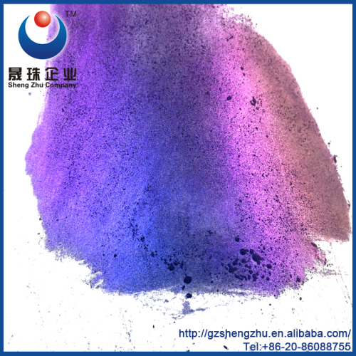 Perfect chameleon effect pearl pigments for Synthetic Leather NF-02, three Colours Shifting Pigments Blue |Purple |Red