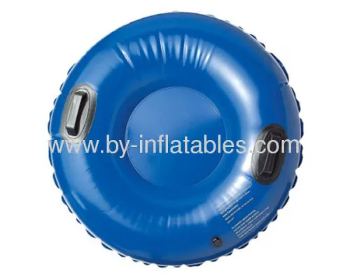 Inflatable Skiing Tube On Snow 