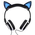 Custom Logo Wired Stereo Cat-hörlurar