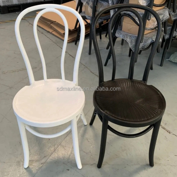 High-Quality Resin White Decoration Chairs for Wedding and Dining