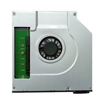 Direct Manufacturer Sales: M.2 SATA+NGFF Optical Drive Hard Drive Bracket Featuring a Cooling Fan for 9.5mm Mobile Devices