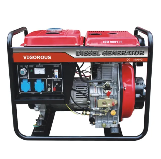 2KW Diesel Generator With Handle Wheels For Option