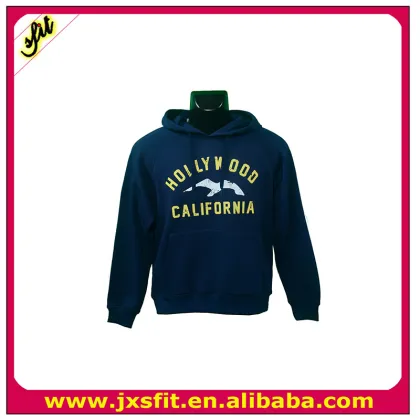 Wholesale Plain Black Hoodie Men Wear Supreme Oversized Hoodie