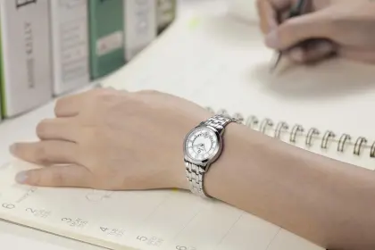 Stainless steel ceramic women watches