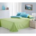 Double color bedding blue green