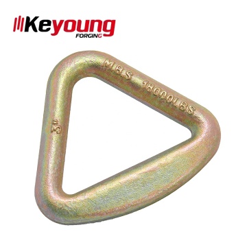 Keyoung China High Quality Forged Alloy Steel Triangular Rings for Web Slings
