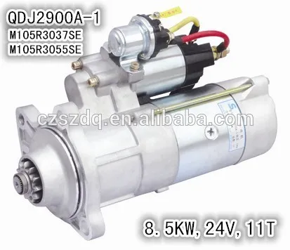 24V elegant Prestolite M105R3055SE auto starter motor parts with ISO certification