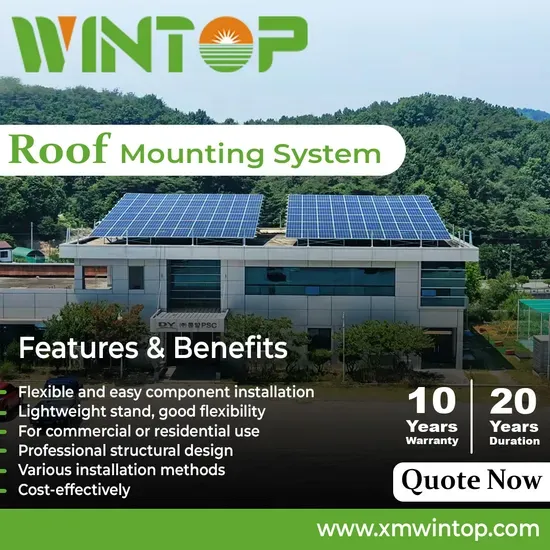 Solar Rail Racking System for Tin Roof PV Modules