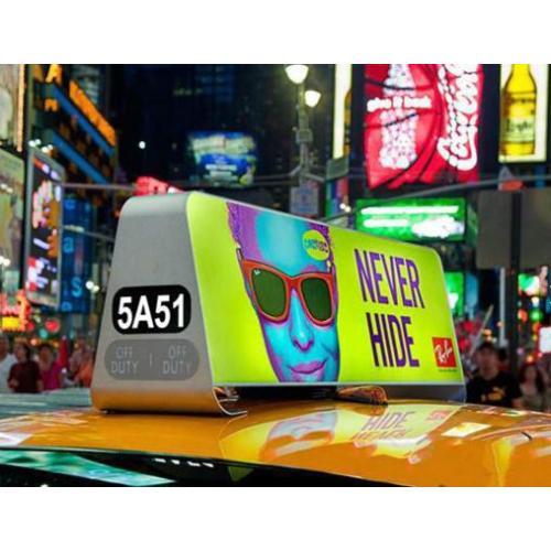Full Color Double Side P5 Taxi Led Screen