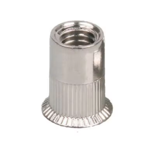 Porcas de rebite hexagonais de cabeça plana com aderência forte