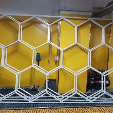 Hexagon LED Lights for Garage Ceiling