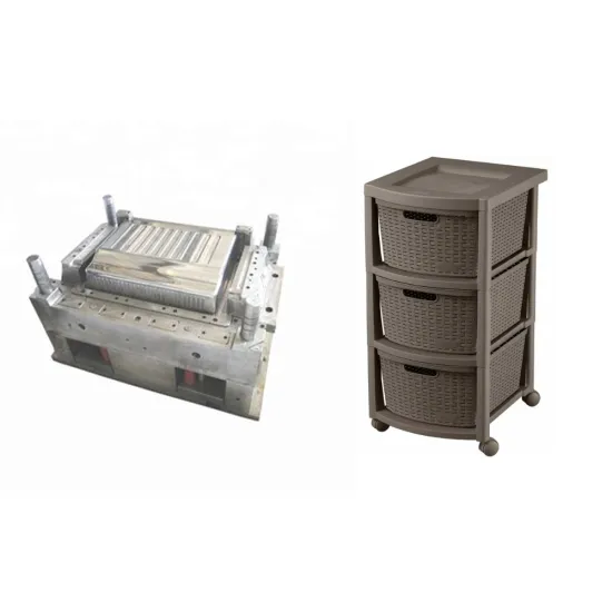 Custom High-Quality Plastic Drawer Injection Mold Manufacturing
