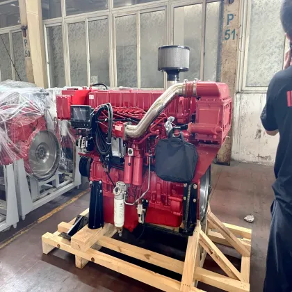 Generator diesel engine assembly