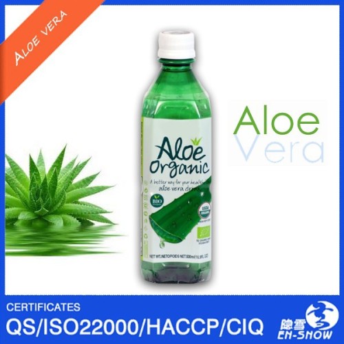 OEM 500ml PET Bottled Aloe Vera Drink in China