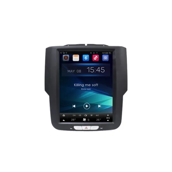 Car Radio Player Tesla Screen Dodge Ram 2014-2018