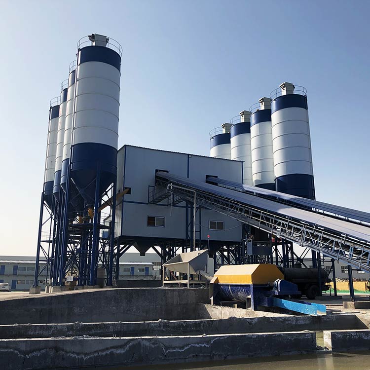 HZS240 Australia Stationary Concrete Batching Plant