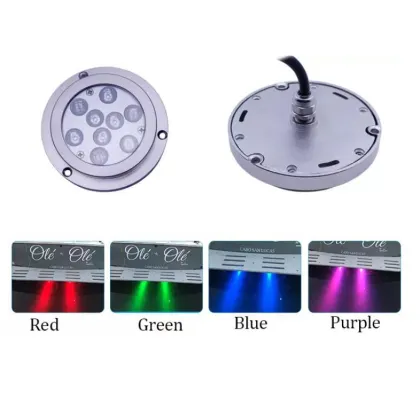 Waterproof IP68 Stainless Steel LED Marine Underwater Boat Lights