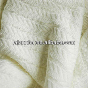 BF021-Herringbone Bamboo & Cotton Blanket