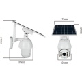 Cámara de panel solar CCTV para la seguridad del hogar