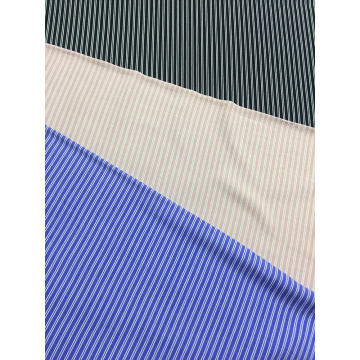 Stripe Design Rayon Challis 30S Trycktyg