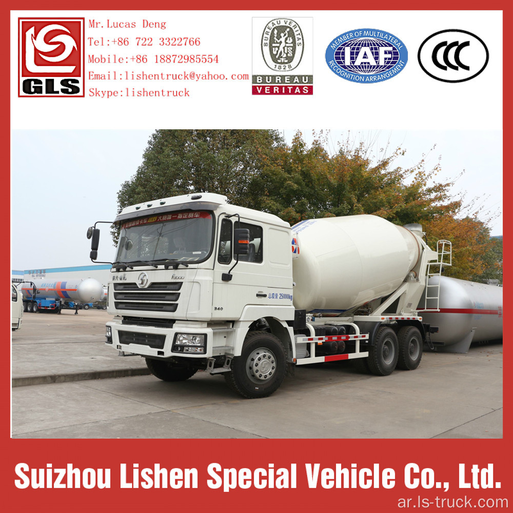 Shacman 6X4 Concrete Mixer Truck للبيع