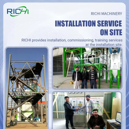 RICHI Complete Floating Aquatic Feed Production Line Supplier