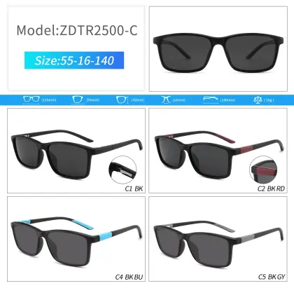 TR90 Sports Sunglasses: Fashionable Polarized Eyewear for Men and Women