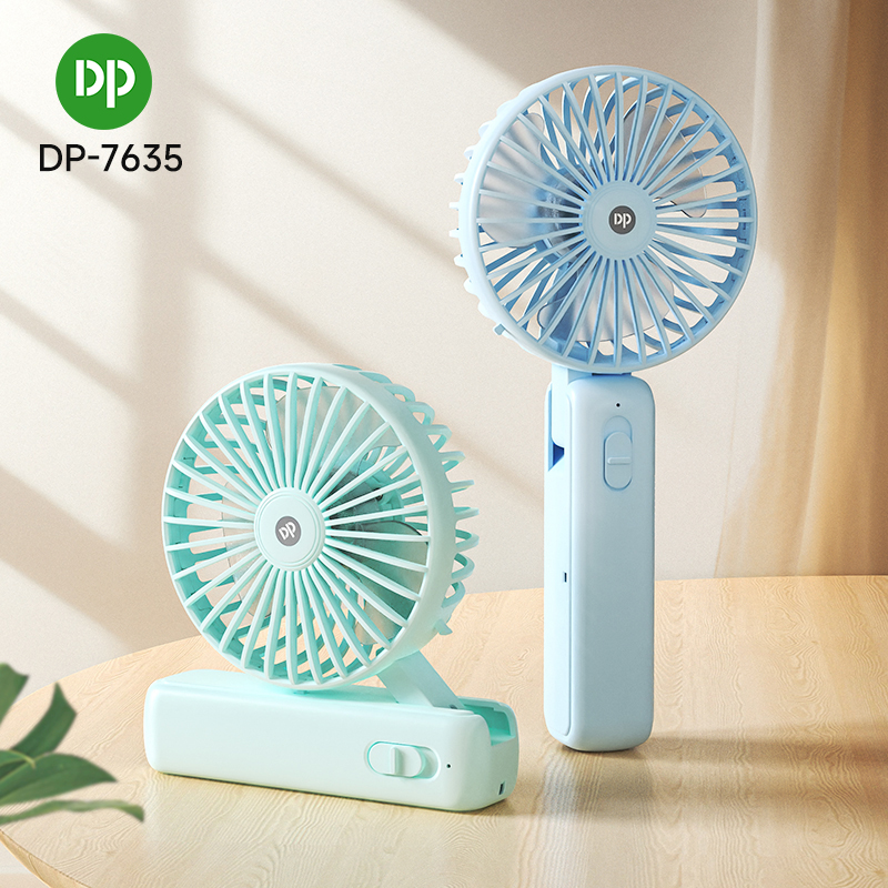Office Noiseless Portable Folding Mini Desk Rechargeable Fan-7635-1