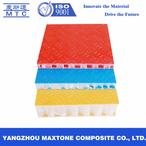 Corrugated Fiberglass FRP Honeycomb Sandwich Floor Panel