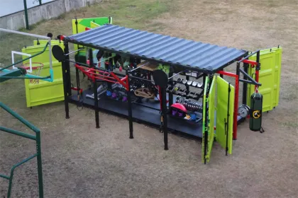 Container Gym Physical training container Customizable