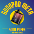 GRANDE CAMPACITÉ GUNNPOD META 4000 PENS VAPE DISPOSable