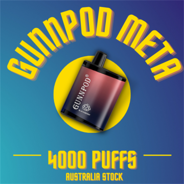 Australian Gunnpod Meta 4000 Disposable Vape