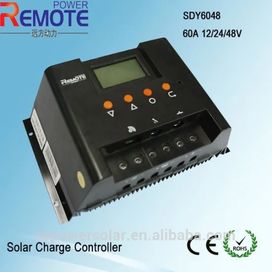 solar battery charger 12v24v 60A LCD solar charge controller