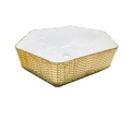 New Gold Deisgn Wash Basin For Bathroom