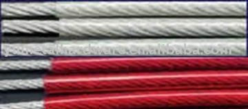 Wire rope PVC coated