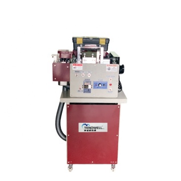 High-Efficiency Leather Belt Double-Wheeled Grinding Polishing Machine