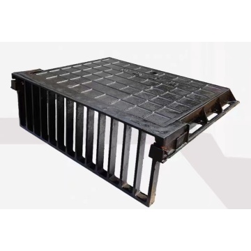 Nodular iron side vertical rainwater grate